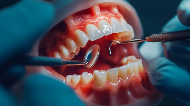 Dental treatment concept, Generative AI medical