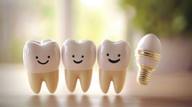 Dental treatment concept, Generative AI medical