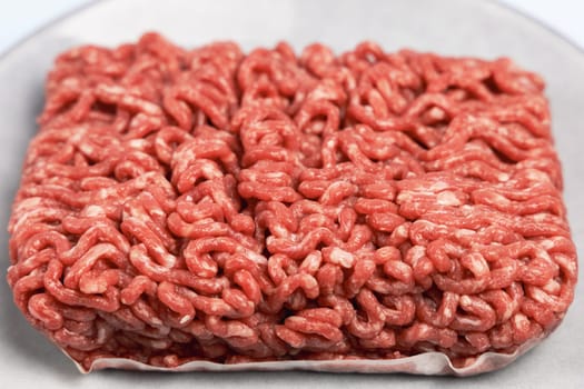 Fresh and raw red meat mince. Beef for cooking. High quality photo
