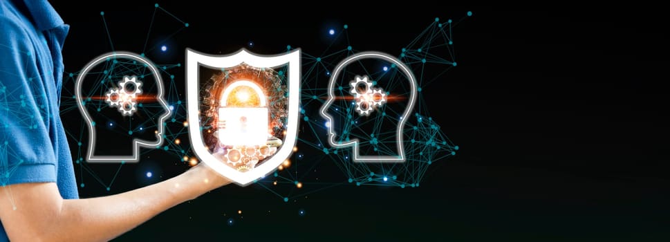 The concept of using artificial intelligence to control the security of data