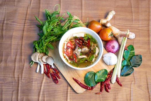 Tom Klong cartilage, Thai food, Thai street food, original Thai food