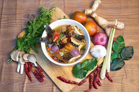 Tom Klong, dried fish, Thai food, Thai street food, original Thai food