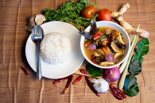 Tom Klong, dried fish, Thai food, Thai street food, original Thai food