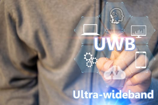 Ultra-wideband UWB is a short-range radio communication technology on bandwidths of 500MHz or greater and at very high frequencies. Overall, it works similarly to Bluetooth and Wi-Fi.