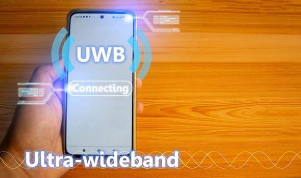 Ultra-wideband UWB is a short-range radio communication technology on bandwidths of 500MHz or greater and at very high frequencies. Overall, it works similarly to Bluetooth and Wi-Fi(not a trademark)