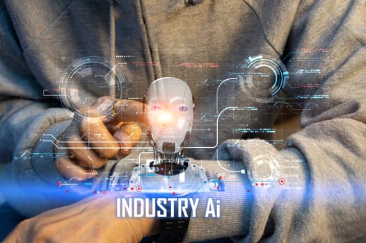 The concept of developing an artificial intelligence system that can interact with humans and be used in the industry