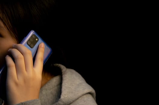 Woman using smart phone to communicate