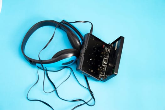 Portable cassette players became popular all over the world in the 90s.