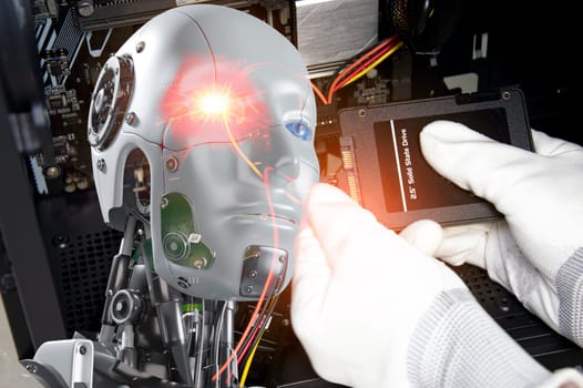 Concepts, development of artificial intelligence and self-learning of artificial intelligence.	