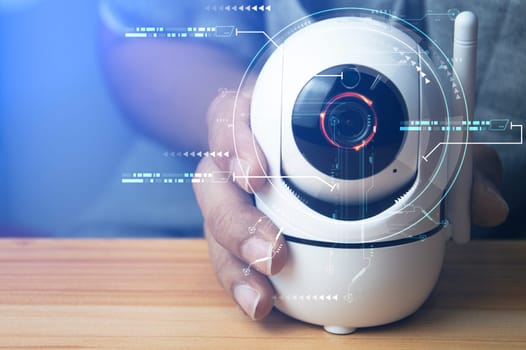 IP wifi wireless security camera supports Internet installation technology, security systems, smart home applications