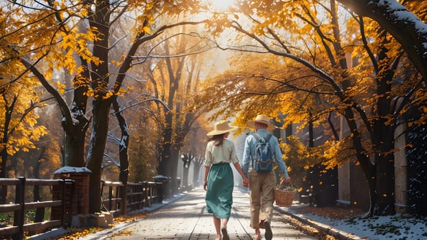 The husband and wife have long lived, expect new live - AI generated