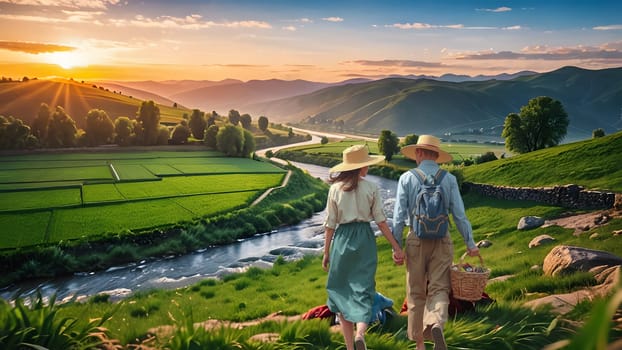 The husband and wife have long lived, expect new live - AI generated
