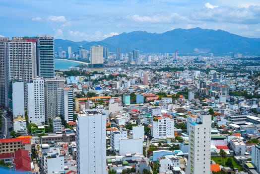 North of Nha Trang city, Vietnam architecture