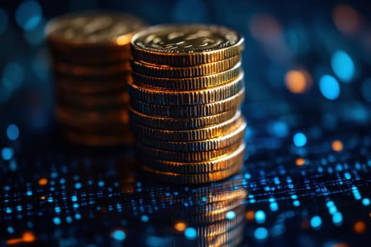 pile of dollars money, coins , futuristic blue background --ar 3:2 --style raw --stylize 500 --v 6.1 Job ID: 513de1d9-03cd-4f55-b3bc-af8991897e4d