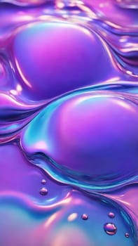 Beautiful abstract smooth oil paint spots close up as background. Pink, blue, purple paint masks