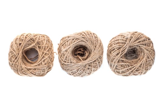 Set of jute ribbon for gift wrapping, hobbies and handicrafts
