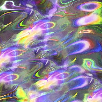 Abstract background image with wavy colorful bright pattern