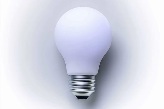 A light bulb brightens a stylish room featuring contemporary decor and clean lines.