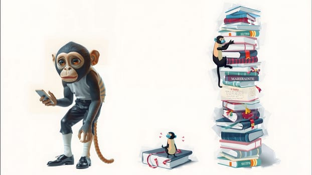 The to study knowledge in working with or replacing human beings in the future - AI generated