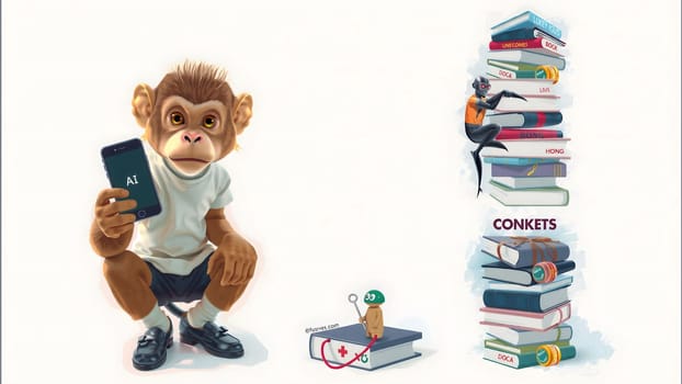 The to study knowledge in working with or replacing human beings in the future - AI generated