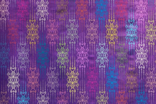 Silk fabric Thai and Asia style textured background it a Traditional silk cloth fabric crumpled in fashion store