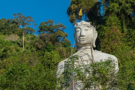 Thai buddha statue at Thai forest temple