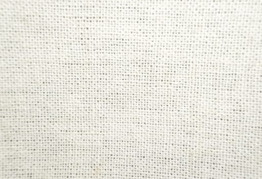 Macro of fabric weave texture surface white color use for background