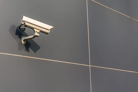 CCTV cameras are installed along the streets around Bangkok. To check traffic conditions and take care of safety
