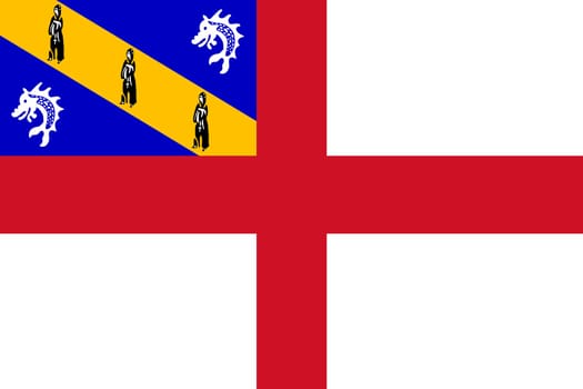 A Herm Chanel Islands flag background