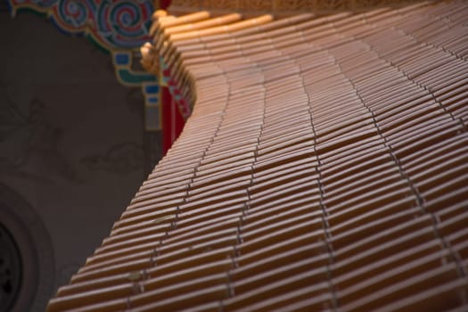 Art of building in Chinese temple