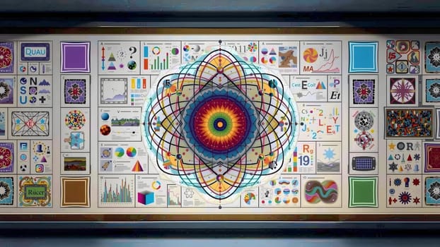 The study quantum computing concept with qubit - AI generated