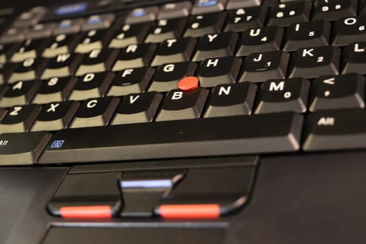 Computer Server and keyboard in datacenter