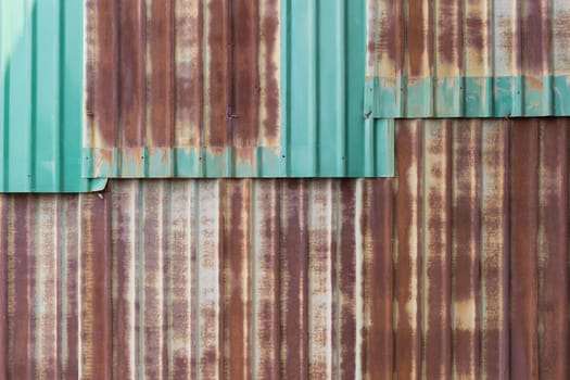 Minimalism style, Zinc wall rusty surface style texture background