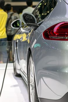 Electric car charging vehicle energy power for environment friendly