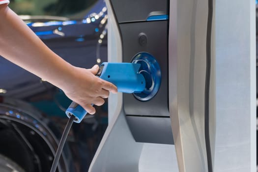 Electric car charging vehicle energy power for environment friendly