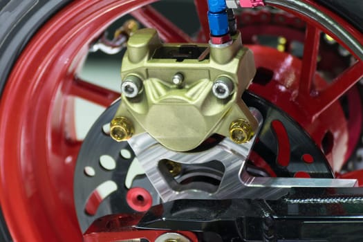 Some parts of the motorcycle in car show event. This a open event no need press credentials required.