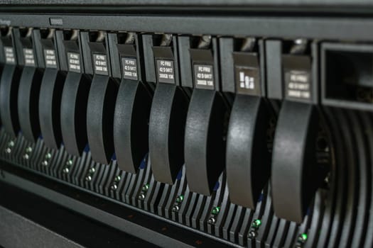 Computer Server and raid storage in datacenter