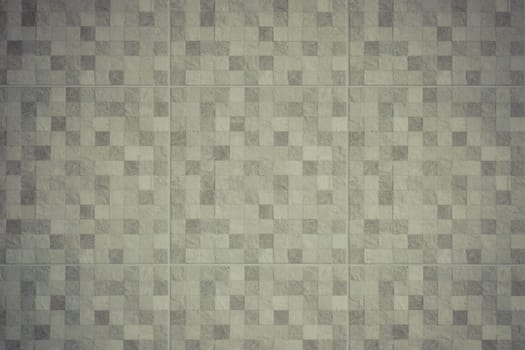 Tile wall texture background surface natural color , process in vintage style