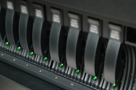 Computer Server and raid storage in datacenter