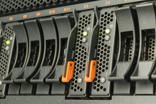 Computer Server and raid storage in datacenter