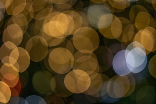 Colorful bokeh light background. Soft focus.