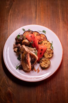 Delicious Chinese food fried dish - Steamed fish
