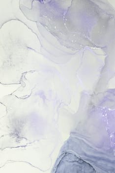 This artwork features a stunning alcohol ink abstract composition with soft lilac, gray, and cream tones. The fluid patterns create an ethereal and calming effect, inviting contemplation.