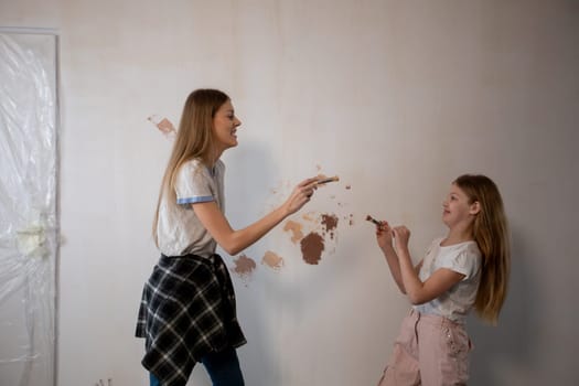 Enjoying funfilled moments of painting together while fostering creativity in a shared and inviting space