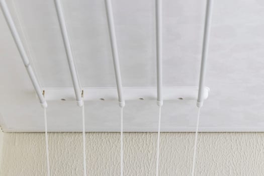 Cloth dryer fixture on the ceiling