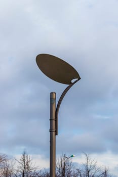 Concept shot of the lamp post