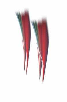 abstract background color trends 2023 , 3D illustration, rendering black multi colored lines fractal unique composition for graphic and design art projects. High quality