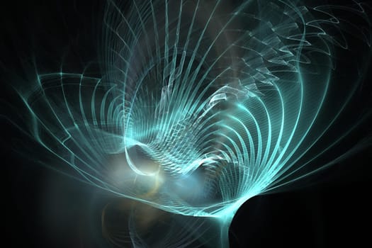 abstract background color trends 2023 , 3D illustration, rendering black multi colored lines fractal unique composition for graphic and design art projects. High quality