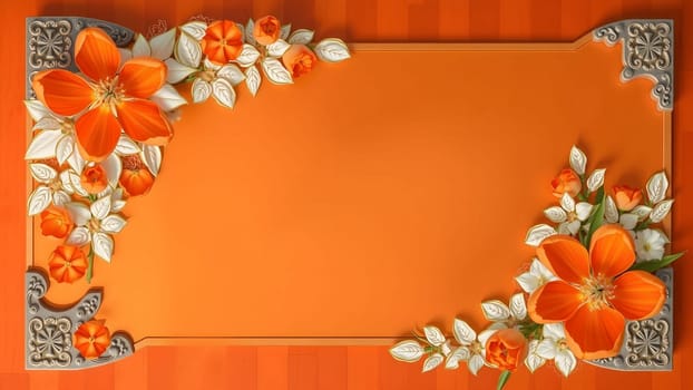 The blossom on wood background with nice flower