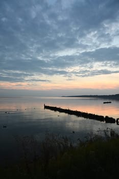Abend am Stettiner Haff bei Kamminke